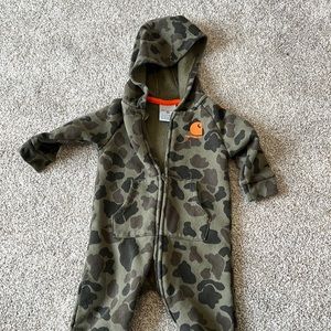 Carhartt Baby Boys hooded coverall
